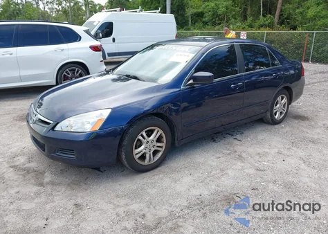 2007 Honda Accord 2.4 Se из США, поврежденный, VIN 1HGCM56337A158578